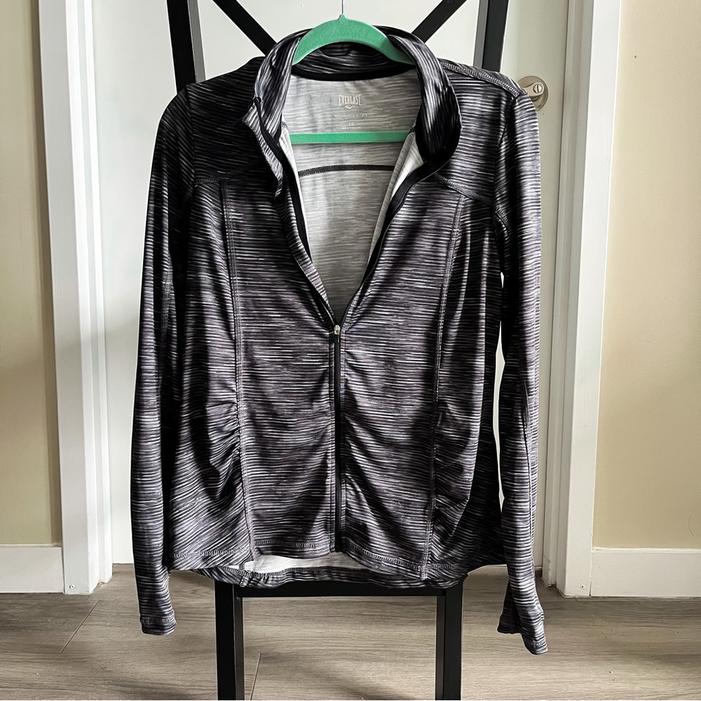 Everlast Workout Zip-Up - Gray
